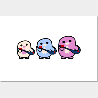 Three Chipis CHUMMY (Thoki, Poki & Wobble) (Spread Lubba) Posters and Art